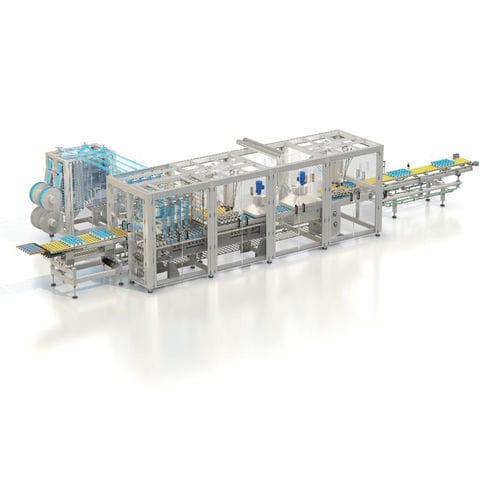 Sleeveratrice automatica - EL SLEEVE  - SYNERLINK - per tubi flessibili / di posizionamento / per bicchieri