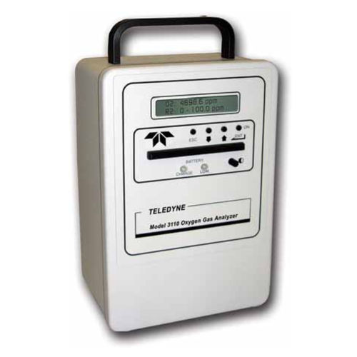 Analizzatore di ossigeno - 3110 series - Teledyne Analytical Instruments - di tracce / portatile / compatto