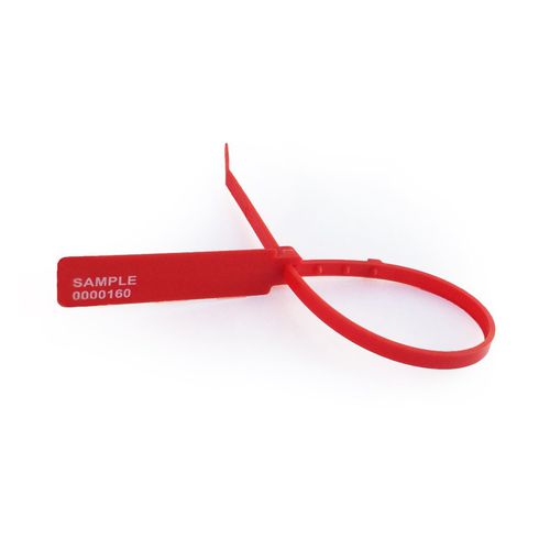 Sigillo di sicurezza in nylon - UVTT - Universeal (UK) Ltd - per sacchi / per rifiuti sanitari / non manomettibile