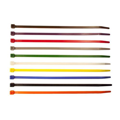 Fascetta stringicavo in nylon - UVZIP - Universeal (UK) Ltd - con elemento di fissaggio / con portaetichette / autobloccante
