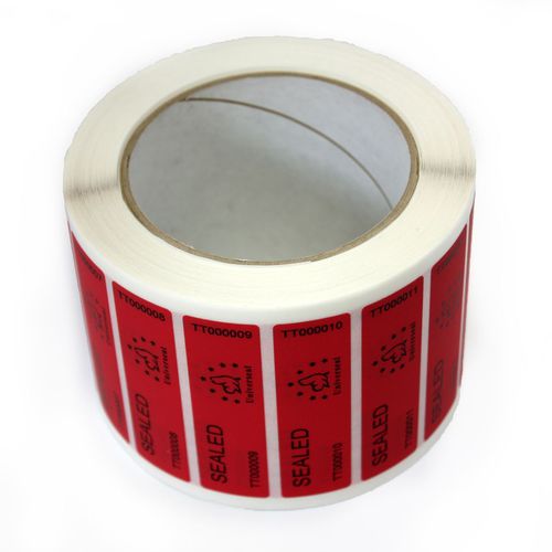 Etichetta a trasferimento termico - UV003-S-RES-R - Universeal (UK) Ltd - di sicurezza / autoadesiva / antimanomissione