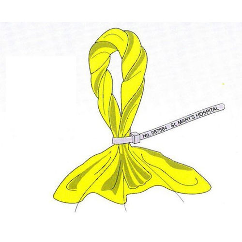 Sigillo di sicurezza in nylon - UVZIP - Universeal (UK) Ltd - per sacchi / per rifiuti sanitari / per cassette