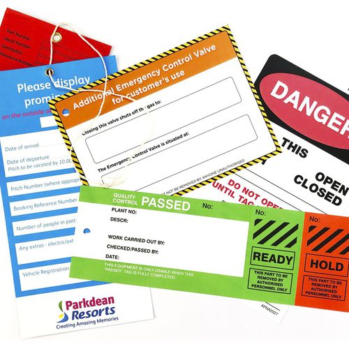 Etichetta di identificazione - UVTAG200 - Universeal (UK) Ltd - impermeabile / a trasferimento termico / con motivo stampato