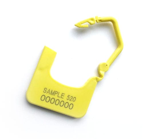 Sigillo di sicurezza in polipropilene - UNI520 - Universeal (UK) Ltd - per lucchetto / per cassette / non manomettibile