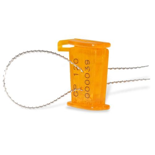 Sigillo di sicurezza in policarbonato - UNI120 - Universeal (UK) Ltd - in piombo / in filo metallico / in acciaio inossidabile