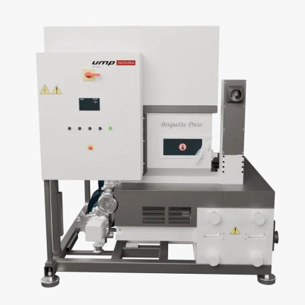 Bricchettatrice in legno - BP-550 - "UMP Technika" UAB - per rifiuti / idraulica
