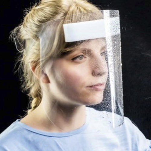Visiera di protezione monouso - PPE - Stäger Verpackungen GmbH - contro gli UV / medica