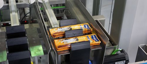Incassatrice orizzontale - FlexLine - A+F Automation + Fördertechnik GmbH - robotizzata / per derrate alimentari / per bevande
