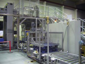 Pallettizzatore robotizzato - 350Q series - A+F Automation + Fördertechnik GmbH - a strati / di casse / per vaschette