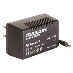 Alimentatore elettrico ad inserimento - 20 VA, 6 - 42 V | 8810   - Mascot - AC/AC / lineare