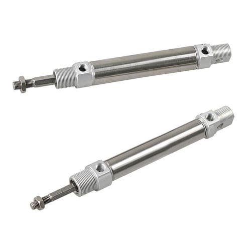 Cilindro pneumatico - MCKMI  - Mindman Industrial - in acciaio inossidabile / mini