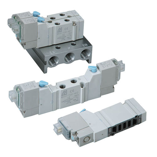Distributore pneumatico a cassetto - MVSY-100 - Mindman Industrial - azionato tramite solenoide / a 5/2 vie