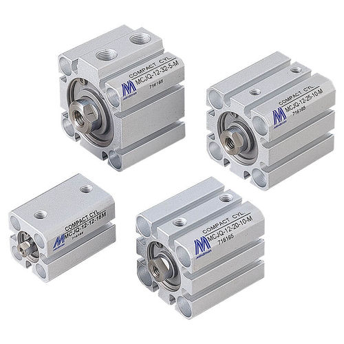 Attuatore pneumatico - MCJQ - Mindman Industrial - lineare / a doppio effetto / compatto