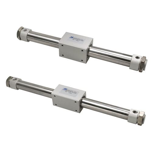 Attuatore pneumatico - MCRPM - Mindman Industrial - lineare / senza stelo / amagnetico