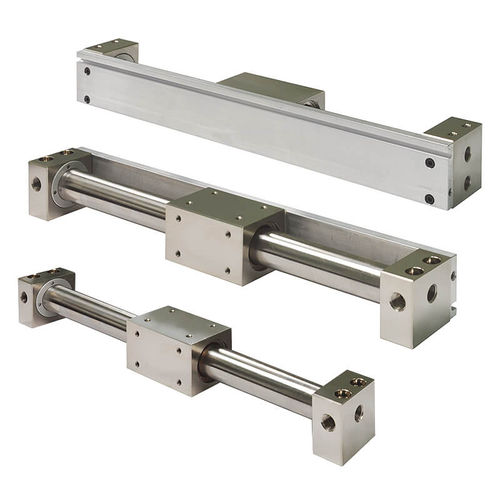 Attuatore pneumatico - MCRPMD - Mindman Industrial - lineare / senza stelo / amagnetico