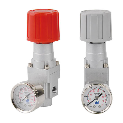 Regolatore di pressione per aria compressa - MAHR200 - Mindman Industrial - monostadio / in alluminio / ad alta pressione