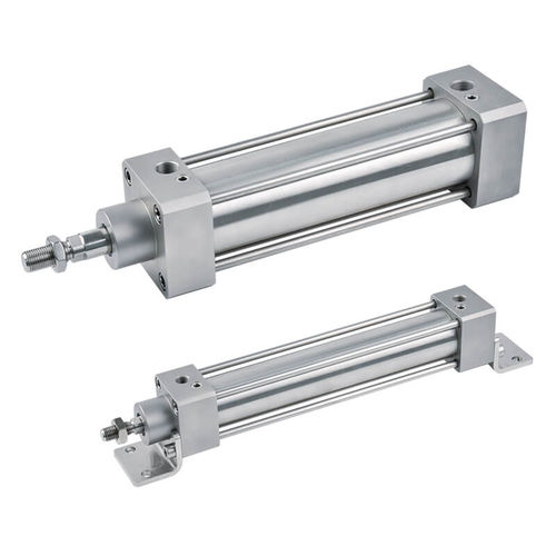 Cilindro pneumatico - MCQVS series - Mindman Industrial - in acciaio inossidabile / ISO 15552 / per prodotti alimentari