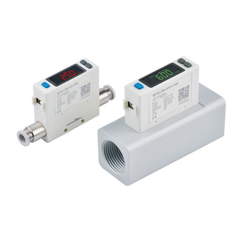 Sensore di portata volumetrico - MF01/02 - Mindman Industrial - per fluido idraulico / con schermo LCD / con monitoraggio del profilo di velocità in tempo reale
