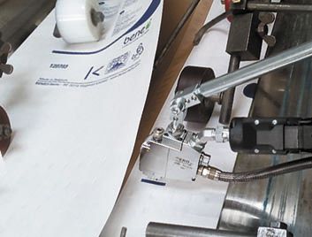 Macchina di applicazione di colla a caldo - GTE-112H - ERO Gluing Systems - elettromagnetica