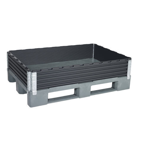 Cassa-pallet in plastica - 1A004 - Kiga GmbH - in acciaio / in alluminio / in ferro