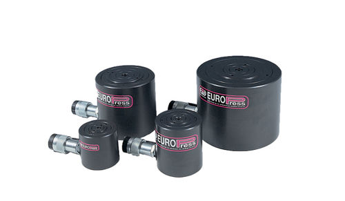 Cilindro idraulico - CMP series - Euro Press Pack Spa Unipersonale - a effetto semplice / filettato / extrapiatto