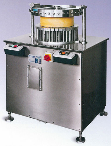 Porzionatrice per formaggio a pasta dura - KMS 450 - Maschinenbau Heinrich Hajek - a pasta molle / a balestra / semiautomatica