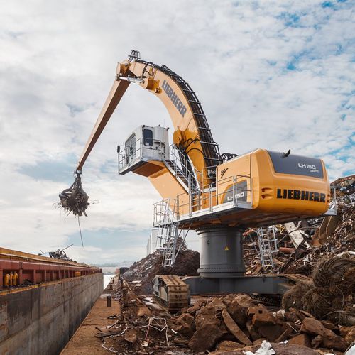 Macchina di movimentazione materiali cingolata - LH 150 C - Liebherr Excavators - elettrica