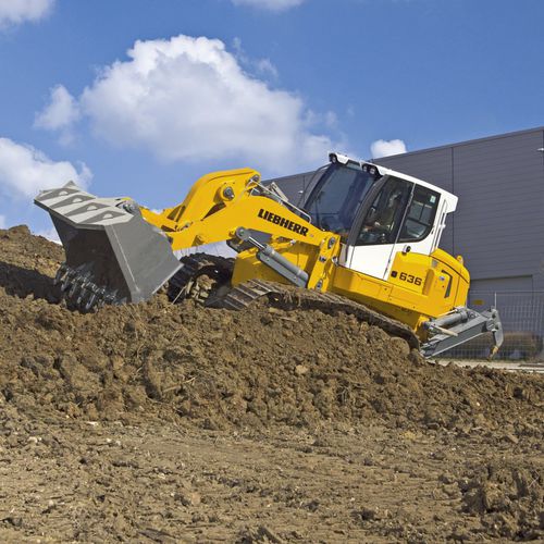 Pala cingolata - LR 636  - Liebherr Excavators - rigida / per cava