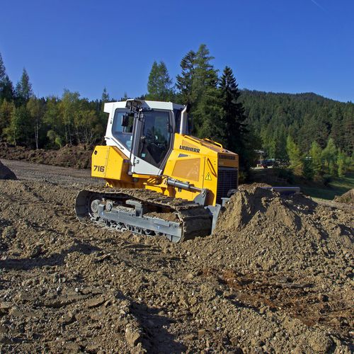 Bulldozer cingolato - PR 716 - Liebherr Excavators - per cantiere / forestale