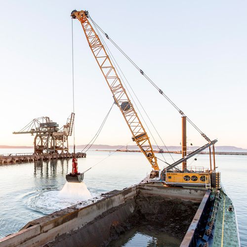 Gru cingolata - HS 8300  - Liebherr Excavators - con braccio / per movimentazione / per applicazioni pesanti