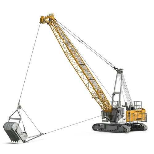 Gru cingolata - HS 8040.1  - Liebherr Excavators - con braccio / per cantiere / di sollevamento