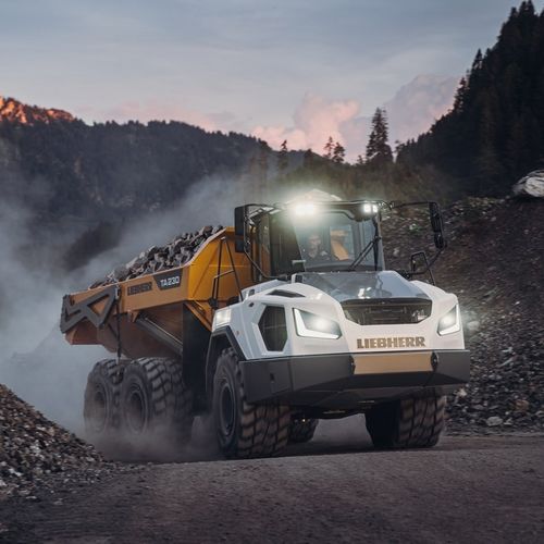 Dumper articolato - TA 230  - Liebherr Excavators - diesel / per miniere e cave