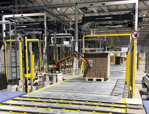 Macchina di etichettatura automatica - MINDA Industrieanlagen GmbH - per imballaggi / per cartoni / per pallet