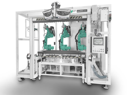 Macchina saldatrice ad ultrasuoni - MS sonxMAC ROBOT - MS Ultraschall Technologie GmbH - automatica / indipendente / per plastica