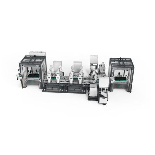 Macchina saldatrice ad ultrasuoni - MS sonxMAC LINE - MS Ultraschall Technologie GmbH - ad ultrasuoni / robotizzata / in linea
