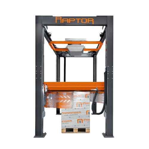 Macchina avvolgitrice ad anello rotante - RAPTOR - Pamminger Verpackungstechnik Ges mbH - interamente automatica / per pallet / con dispositivo mettifoglio