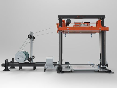 Reggiatrice con pressa - UP3-Aggregat - Pamminger Verpackungstechnik Ges mbH - completamente automatica / di pallets