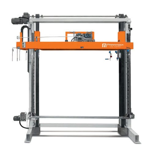 Reggiatrice verticale - T-Aggregat - Pamminger Verpackungstechnik Ges mbH - completamente automatica / di pallets / per nastro in PP-PET