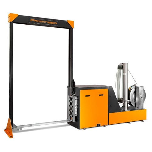 Reggiatrice laterale - S-Aggregat - Pamminger Verpackungstechnik Ges mbH - completamente automatica / per pallet / per nastro in PP-PET