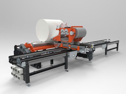 Macchina avvolgitrice radiale - ARES - Pamminger Verpackungstechnik Ges mbH - orizzontale / per rotoli / con rulli