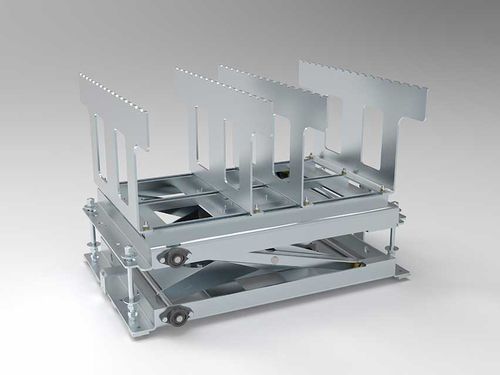 Sollevatore per pallet - Pamminger Verpackungstechnik Ges mbH - per trasportatore / di convogliamento