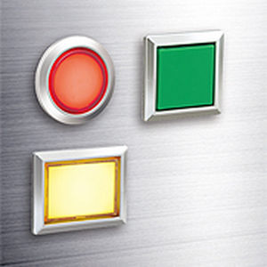 Pulsante tattile - LB Series - IDEC USA - impermeabile / IP65 / luminoso a LED
