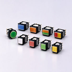 Pulsante a molla - MA Series - IDEC USA - con contatti in argento / compatto / elettromeccanico