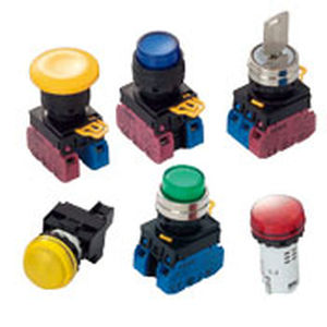 Pulsante a molla - YW Series - IDEC USA - a fungo / a chiave / IP65