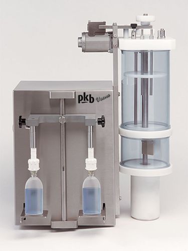 Riempitrice semiautomatica - VACUO - PKB Cosmetics, toiletry and fragrance filling line - per bottiglie / per profumi / compatta