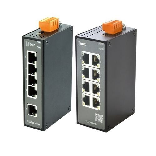 Switch Ethernet non gestibile - SX5E series - IDEC - 8 porte / 8 porte / con scatola