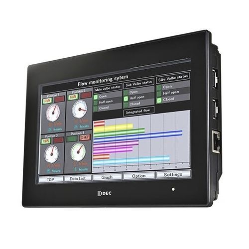 HMI a tecnologia capacitiva proiettata - HG2J - IDEC - ad incastro / 800 x 480 / IP65