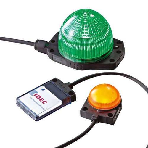 Indicatore luminoso per montaggio in superficie - LH Series - IDEC - LED / a tenuta stagna / washdown