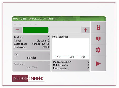Rilevatore di metalli digitale - M-Pulse2pro - Pulsotronic-Anlagentechnik GmbH