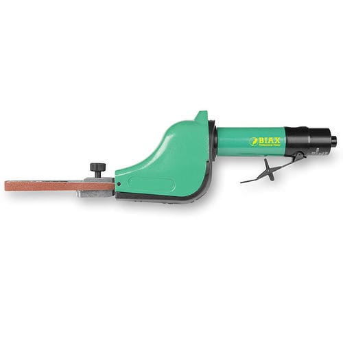 Levigatrice a nastro - HB 12 S - BIAX - Schmid & Wezel GmbH - pneumatica / per metallo / molatrice